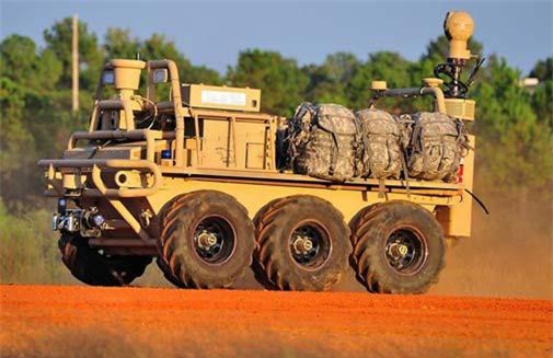 Mỹ phát triển robot vận tải trên chiến trường