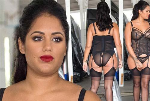 Sao truyền hình 9x Anh quốc nảy nở nóng bỏng với nội y