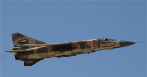 Syria điều tiêm kích cày nát căn cứ tình báo IS gần biên giới Lebanon