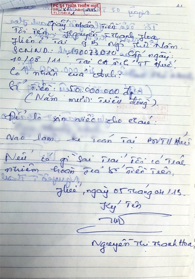 Hứa "chạy việc", người phụ nữ chiếm đoạt hơn 22 tỷ đồng