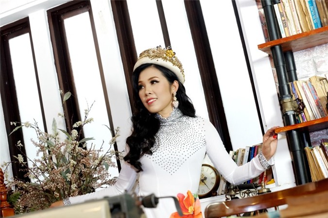 Á hoàng Nguyễn Thụy Oanh dành tâm huyết cho công tác xây dựng môi trường xanh