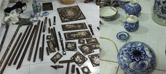 An Giang: CSGT bắt nóng 2 nghi phạm trộm đồ cổ quý