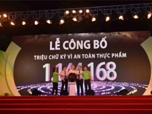 Triệu chữ ký vì sự "an toàn bữa ăn" đáng nhớ trách nhiệm