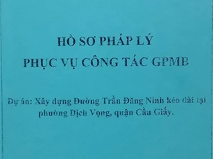 Cầu Giấy: Ban bồi thường GPMB “bốc thăm” tái định cư giúp dân?