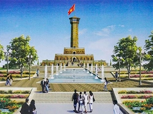 Cân nhắc giảm chi phí dự án "cột cờ Hà Nội" tại Cà Mau