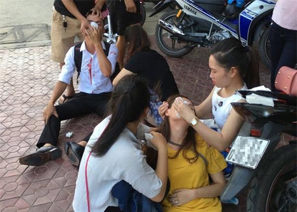 Công an đánh bạn gái cũ nhập viện bị đình chỉ công tác