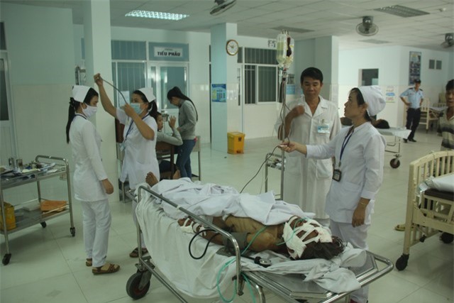 Cụ bà bị heo rừng tấn công đã qua cơn nguy kịch