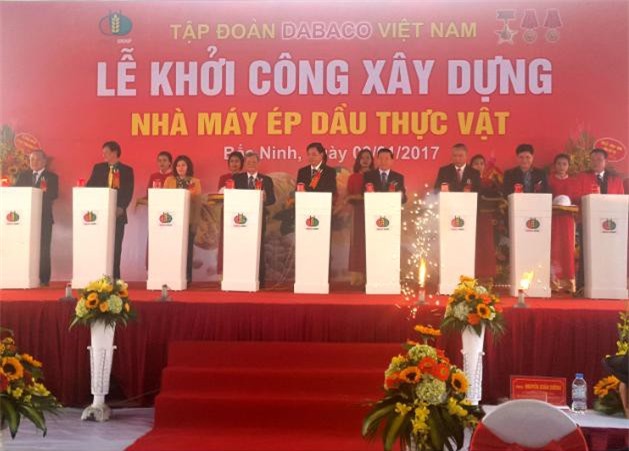 Dabaco khởi công nhà máy ép thô và tinh luyện dầu ăn đầu tiên tại Việt Nam