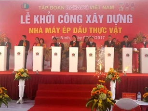 Dabaco khởi công nhà máy ép thô và tinh luyện dầu ăn đầu tiên tại Việt Nam