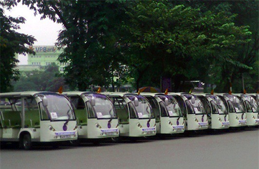 Đồng ý thí điểm xe điện 4 bánh phục vụ khách du lịch