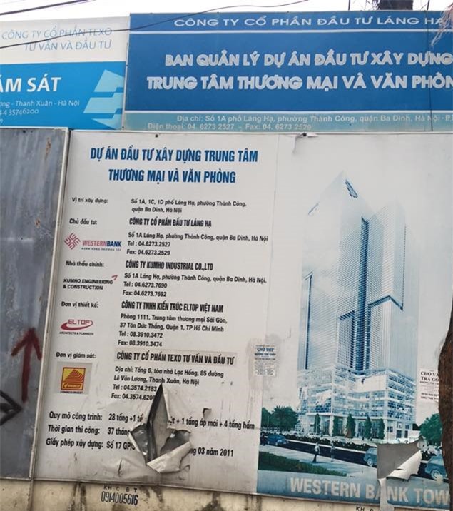 Dự án "đất vàng" ở phố Láng Hạ: Chủ đầu tư có đủ năng lực để thực hiện dự án?