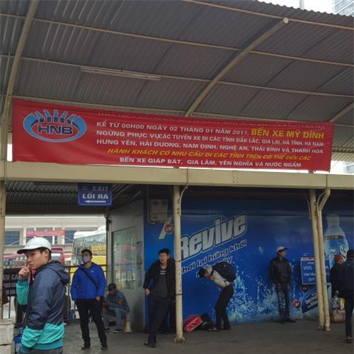 Hà Nội: Các bến xe dừng phục vụ các tuyến bị điều chuyển từ 0h ngày 2/1