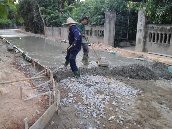 Hà Tĩnh: Nhiều bất cập tại công trình giao thông nông thôn