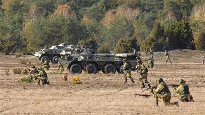 Hơn 20.000 binh sĩ Nga tổ chức báo động chiến đấu đột xuất