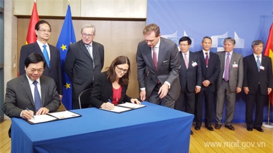 Kết thúc đàm phán Hiệp định thương mại tự do Việt Nam - EU