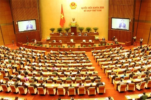 Khai mạc kỳ họp thứ 10, Quốc hội khóa XIII