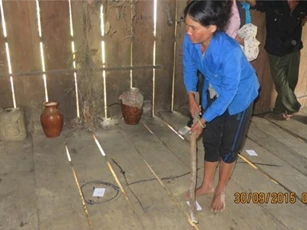 Khai quật mộ người chồng bị vợ đập chết vì sai đi mua rượu
