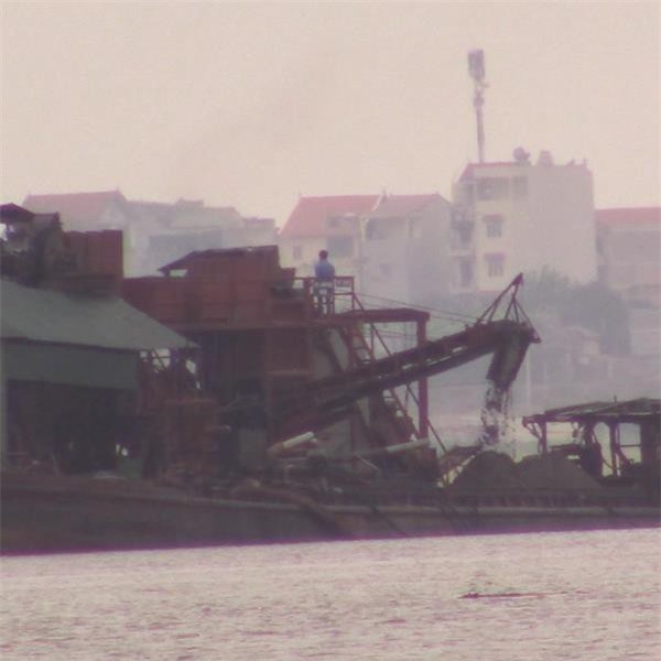 Mê Linh, Hà Nội: Cát tặc vẫn ngang nhiên "lộng hành"