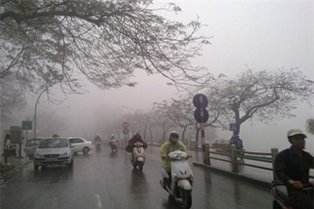 Gió mùa Đông Bắc về, miền Bắc rét đậm trong tuần tới