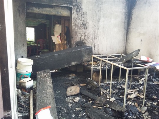 Nghệ An: Cháy nhà trong đêm, hai vợ chồng cụ già bị thiêu tử vong