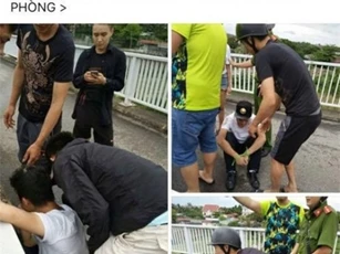 "Nghẹt thở" màn truy đuổi kẻ cướp điện thoại tại Hải Phòng