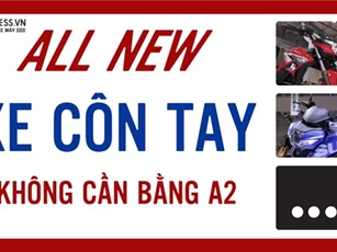 Những mẫu xe côn tay đời 2017 không cần bằng A2 vừa ra mắt Việt Nam