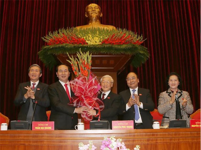 Ông Nguyễn Phú Trọng tái đắc cử Tổng bí thư