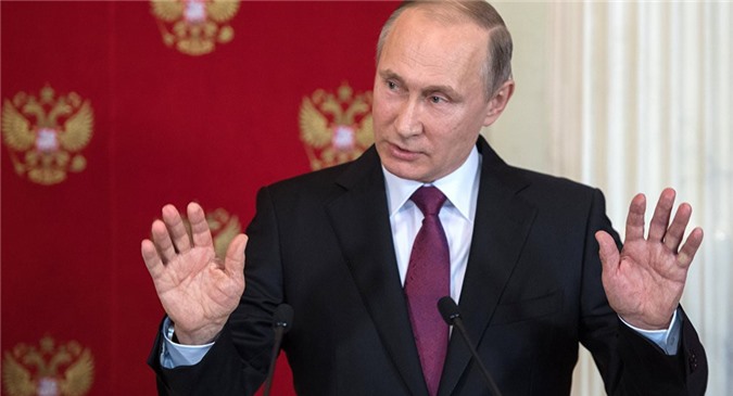 Putin: Nga nắm thông tin khiêu khích vũ khí hóa học mới ở Syria