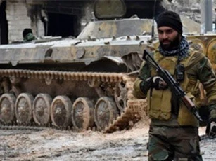 Quân đội Syria nã 20 tên lửa đất đối đất vào khủng bố ở Đông Ghouta