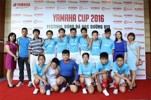 Sắp tranh giải "Festival bóng đá học đường U13 Cúp Yamaha"