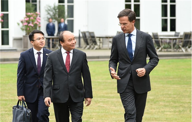 Thủ tướng Nguyễn Xuân Phúc hội đàm Thủ tướng Hà Lan Mark Rutte