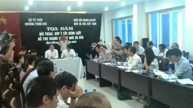 Tọa đàm góp ý Xây dựng Luật hỗ trợ doanh nghiệp nhỏ và vừa tại Hải Phòng