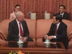 Tổng thống Nga Putin chúc mừng Chủ tịch Trương Tấn Sang nhân dịp Tết Nguyên Đán