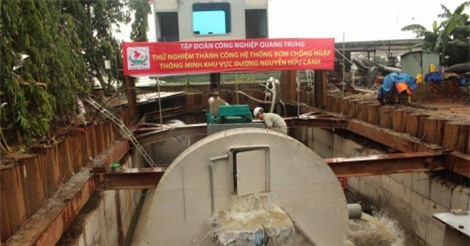 TP HCM định chi 12 tỷ mỗi năm thuê máy bơm chống ngập