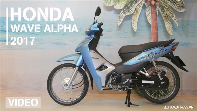 Trải nghiệm nhanh Honda Wave Alpha 2017 động cơ 110 giá 17,8 triệu đồng tại Việt Nam [VIDEO]