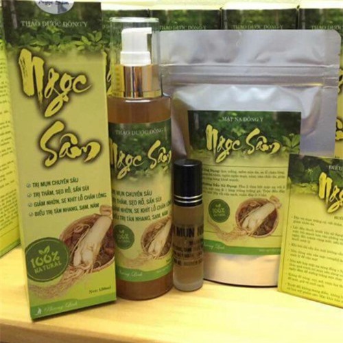 Tràn lan mỹ phẩm Đông y Ngọc sâm không có nguồn gốc