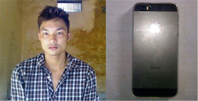 Trộm điện thoại của người nước ngoài đem đi bán lấy tiền tiêu xài
