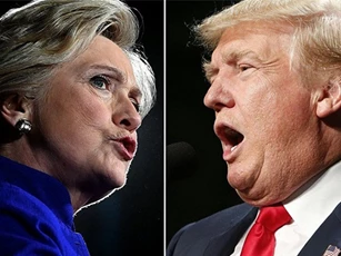 Truyền thông Mỹ thông báo tỉ lệ cử tri ủng hộ Trump và Clinton