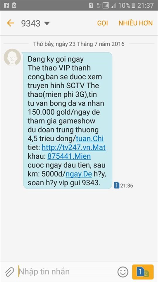 Vinaphone bị “tố” hàng loạt dịch vụ GTGT “móc túi” khách hàng