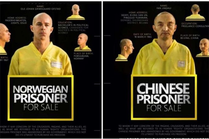 Xác định danh tính con tin Trung Quốc bị IS "rao bán" trên mạng