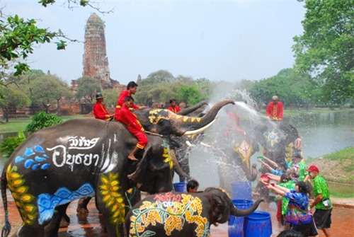 Thái Lan: kỳ thú lễ hội Lễ hội Songkran
