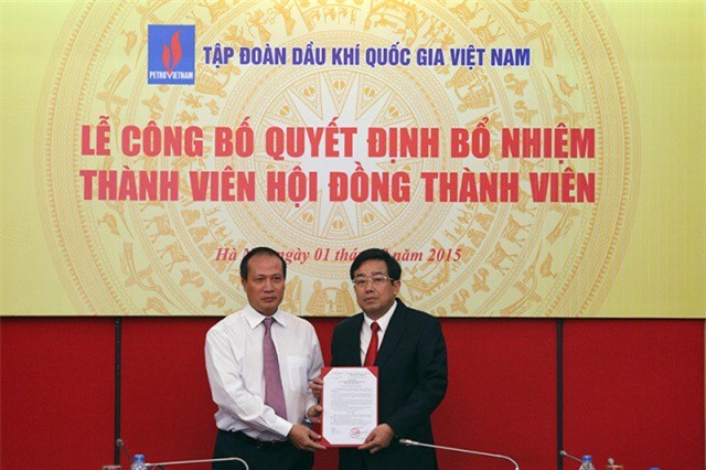 Tập đoàn Dầu khí bổ nhiệm nhân sự trong Hội đồng thành viên