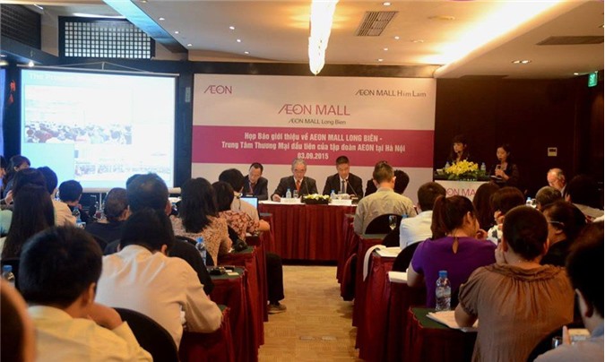 Sắp khai trương trung tâm thương mại quy mô lớn đầu tiên của AEON tại Hà Nội