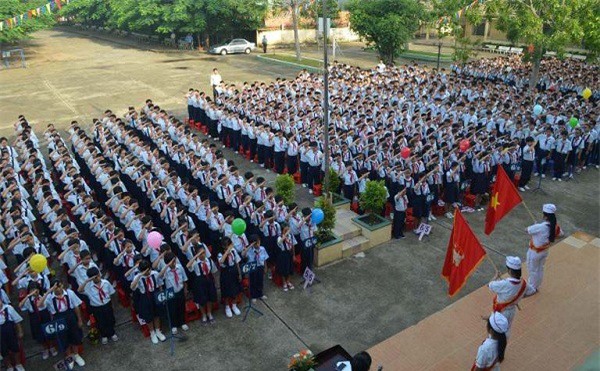 Hơn 22 triệu học sinh, sinh viên sẽ chào cờ và hát quốc ca cùng thời khắc