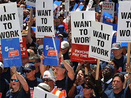 Tỷ lệ thất nghiệp của Mỹ giảm xuống mức thấp nhất trong 7 năm rưỡi qua