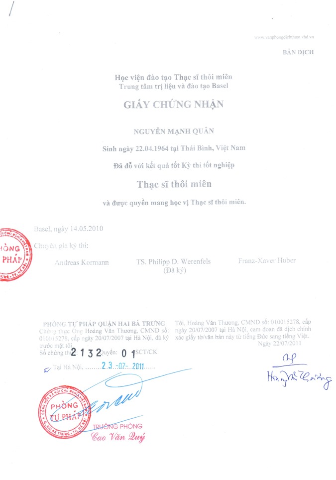 Vụ chuyên gia thôi miên Nguyễn Mạnh Quân bị tố dùng bằng “rởm”: Tố bậy có thể phạt tù đến 2 năm?