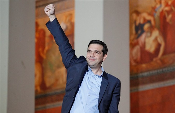 Bầu cử Hy Lạp: Đảng Syriza của ông Tsipras giành thắng lợi