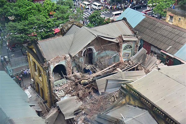 Biệt thự cổ ở Hà Nội bị sập có "lai lịch" như thế nào?