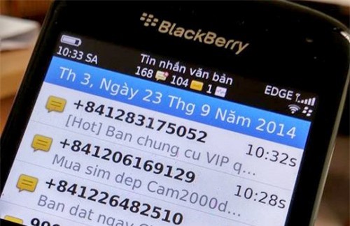 3 doanh nghiệp bị phạt tổng cộng 165 triệu đồng vì phát tán tin nhắn rác