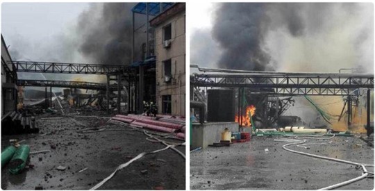 Trung Quốc: Lại nổ nhà máy hóa chất, 7 người thương vong